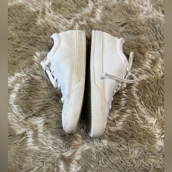 Rothy’s The Lace Up Sneakers Bright White size 8 - Picture 5 of 10